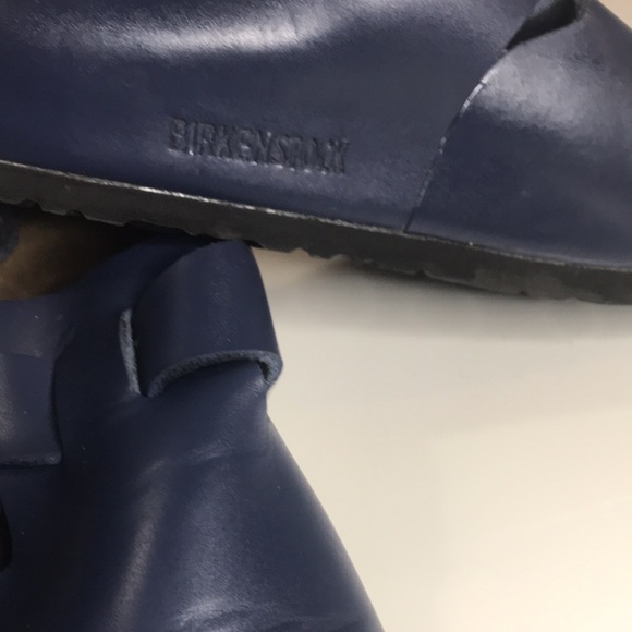 Birkenstock Navy Blue Clogs - Picture 6 of 8